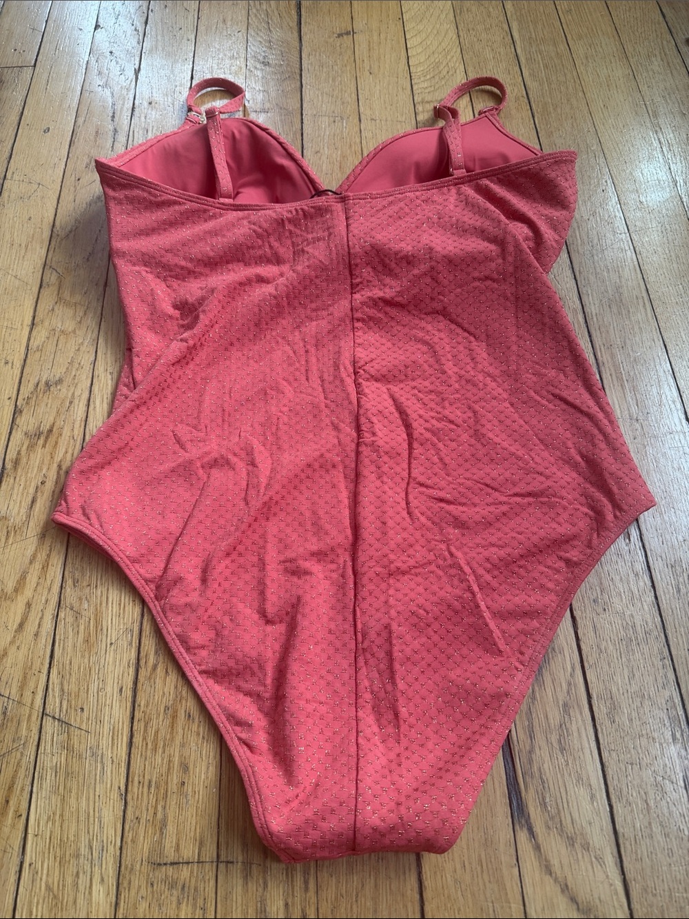 DOLCESSA one piece coral swim size XL  EUC - Picture 5 of 5